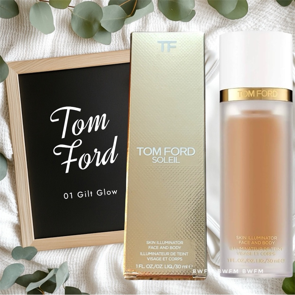 New in box Tom Ford Soleil skin Illuminator Face and Body 01 Gilt Glow